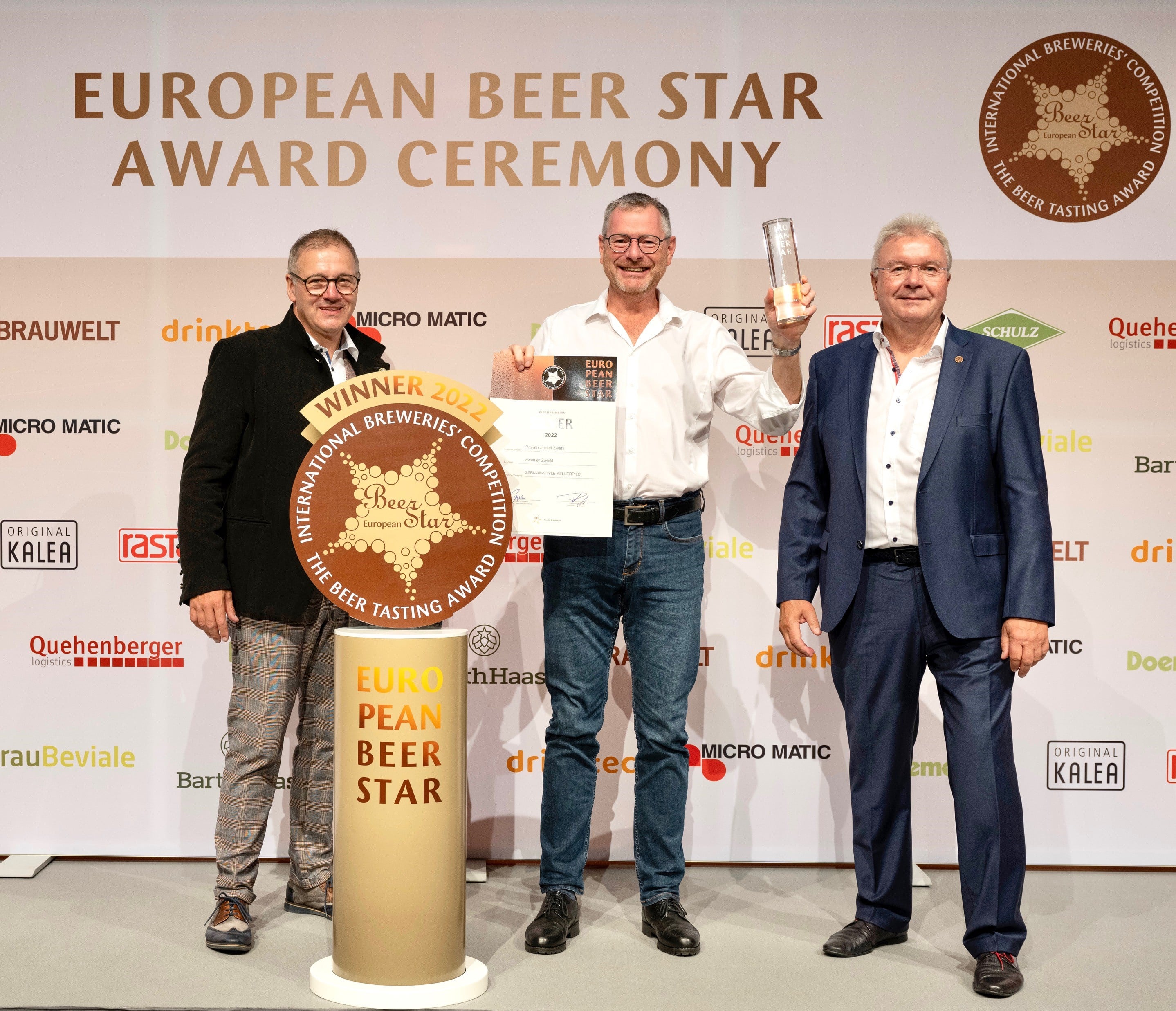 Silber European Beer Star