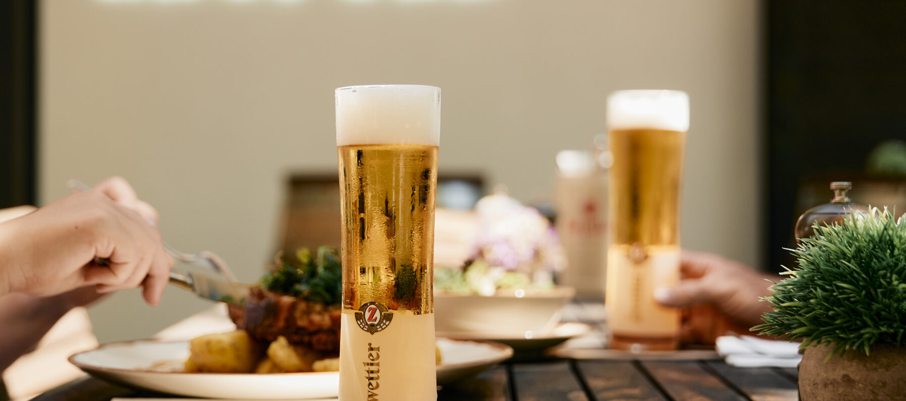 Zwettler Bier im Stiftsrestaurant Leopold