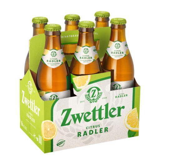 Vorschau von Zwettler Radler naturtrüb 6x0,33L MW