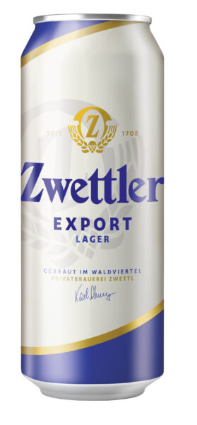 Vorschau von Zwettler Export Lager Dose 0,5L
